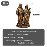 Jardin religieux chrétien personnalisé et populaire avec statues commémoratives de la Vierge Marie
