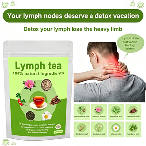 Thé lymphatique naturel OEM pour réduire l'enflure et l'inflammation, favoriser la récupération post-chirurgie, affiner la silhouette, améliorer la digestion, thé de bien-être pour nettoyer les ganglions lymphatiques - Product Image 1