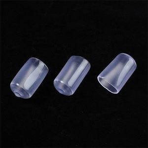 Capuchon en <span class=keywords><strong>PVC</strong></span> personnalisé transparent Capuchon rond en <span class=keywords><strong>PVC</strong></span> pour embout <span class=keywords><strong>à</strong></span> vis de <span class=keywords><strong>tuyau</strong></span> - Product Image 1