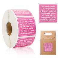 Etiquetas Adhesivas para Alimentos Caseros, Etiquetas de Información Nutricional, Etiquetas de Ingredientes para Cocina, Panadería y Uso Doméstico