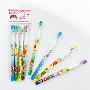 Lápiz de Punta Redonda de Alta Calidad con Impresión Personalizada Disponible, Sin Necesidad de Sacapuntas, para Estudiantes Escolares - Product Image 5