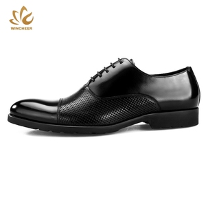 Zapatos de Vestir para Hombre al por Mayor de Fábrica, Personalizados, de Cuero Vacuno Genuino, Estilo Bota Plana, Color Marrón, Formales, para Oficina, Temporada de Otoño - Product Image 3