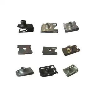 OEM anpassbare Universal-Auto-U-Clip-Befestigung Kfz-Edelstahl clip U-Mutter Metallclip-Befestigung