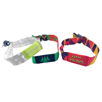 Intelligentes Band für bargeldloses Bezahlen RFID-Stoff armband mit NFC-Chip im Inneren zur Identifizierung und Überprüfung von Mobiltelefonen
