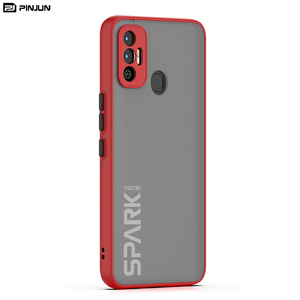 Funda para Teléfono Tecno Spark 7 8 8t Go 2022, Producto Más Vendido, Posicionamiento Preciso de Orificios, Sensación de Piel, Transparente, Esmerilada, TPU, <span class=keywords><strong>PC</strong></span>, Efecto Humo - Product Image 4