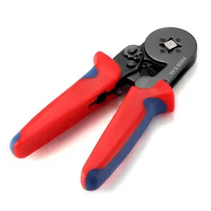 Terminale di ghiera del tubo autoregolante manuale Crimpzange Bootlace Crimper Crimpadora pinza elettrica manuale HSC8 6-4 strumento di crimpatura