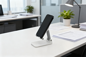 Support de téléphone portable universel multifonctionnel pliable et réglable en hauteur, en ABS, acier et silicone, pour tableau de bord, nouveau modèle 2025 - Product Image 6