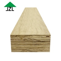 JZL LVL Bois de sciage pour la construction de toits Bois de bouleau peuplier LVL Bois de placage stratifié Bois de placage Poutre Pin