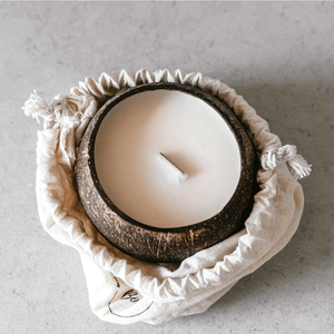 Bán Buôn Tinh Khiết Tự Nhiên Dừa Shell Candle Container Biểu Tượng Tùy Chỉnh Sáp Đậu Nành Nến Dừa Bát - Product Image 6