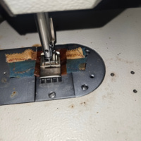 Machine à coudre zigzag 457 SIRUBA, usage domestique, d'occasion, avec pièces détachées complètes et moteur, 4500 points/min, état d'occasion