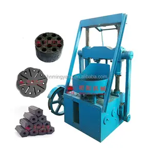 Máquina de prensado de briquetas de carbón, modelo 140, hexágono de panal, carbón, negro, línea de producción