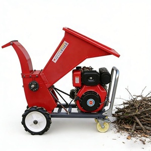 Broyeur et déchiqueteur <span class=keywords><strong>de</strong></span> <span class=keywords><strong>bois</strong></span> industriel mobile, applicable aux exploitations agricoles - Product Image 1