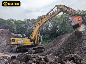 Bacs de tri et de criblage intelligents et non bloquants Motek MT320 pour excavatrices de 30 à 45 tonnes - Compatibles avec les godets, similaires à ALLU - Product Image 4