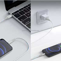 OEM ODM 3 Pack 5 Pack 3FT 6FT 10FT Câble de données de charge en nylon pour iPhone1413 12 11 Câble de charge rapide tressé