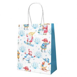Wholesale Unique Christmas <b>Pattern</b> Design Kraft <b>Paper</b> Bags for Retail and Holiday Gift Bags - Product Image 4