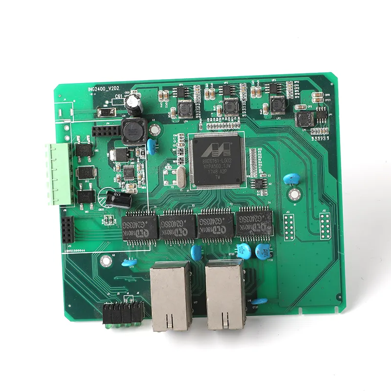 Diseño de placa de circuito PCB de electrónica de consumo OEM ODM, conjunto PCBA de placa multicapa doble único personalizado