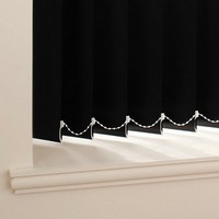 Stores de fenêtre verticaux, stores de porte coulissante pour portes patio, stores assombrissants pour la décoration intérieure