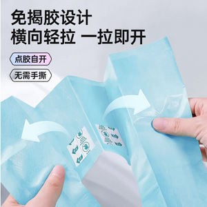 Disposable waterproof toilet seat covers, <b>laminated</b>, portable for home, business trips, travel, and pregnant women; supports - Product Image 1