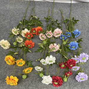 Fleurs artificielles Yiyi, Cordyceps en pin, 82 cm, toucher naturel, arrangement floral pour mariage, décoration intérieure - Product Image 4