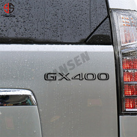 Autocollants de voiture pour Lexus GX470 GX400 GX460 Lettre Badge Marque arrière Nouveau Lexus Logo Sports Modifié Déplacement arrière Refit Decal