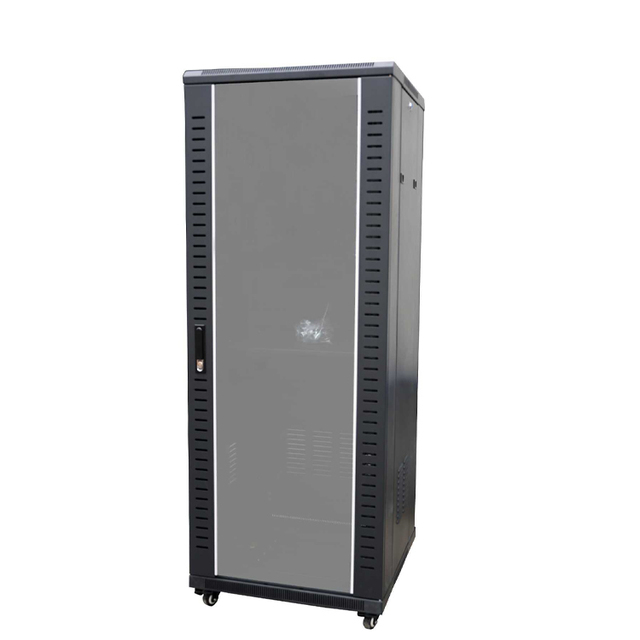 600*600mm 45U Dustproof Metal Network Cabinets Server Rack With Mesh Door