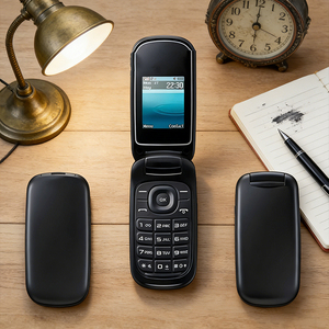 Téléphone portable à clapet E1272 en gros, 2G, double SIM, débloqué, écran TFT 1,77 pouces, batterie 800 mAh longue autonomie, téléphone basique à clavier pour seniors - Product Image 5