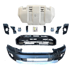 <span class=keywords><strong>Ranger</strong></span> Bodykit Mise à niveau vers les accessoires modifiés <span class=keywords><strong>Raptor</strong></span> avec pare-chocs avant Grill Fender Flares Pièces de rechange Kits de carrosserie - Product Image 1