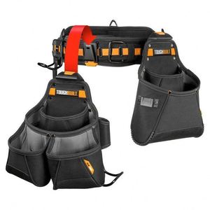 Sac à outils de qualité supérieure BSCI pour électriciens, ceinture porte-outils professionnelle avec plusieurs poches de rangement pour outils d'électricien - Product Image 1