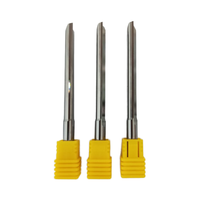 Mata Bor Router Karbida Padat Berkualitas Tinggi 5A 2-Sisi Tajam 3.175mm 12.7mm 3-Pisau Pemotong Penggilingan 55HRC OEM/ODM untuk Pengerjaan Kayu