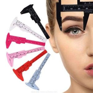 Regla de Plástico de 150 mm para Cejas, Herramienta de Diseño y Mapeo de Cejas para Microblading y Maquillaje Permanente - Product Image 5