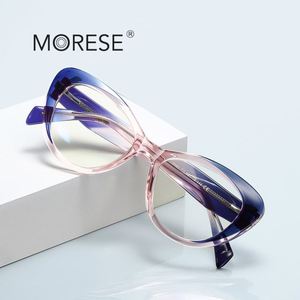 Gafas de Prescripción XINLI2165 con Armazón Grueso de Acetato, Lentes de Moda con Estilo, Material TR90 - Product Image 1