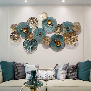 Modern Vertical <strong>Metal</strong> Handicraft Hanging <strong>Wall</strong> <strong>Decor</strong> <strong>for</strong> <strong>Living</strong> <strong>Room</strong> Bedroom Sofa - Product Image 3