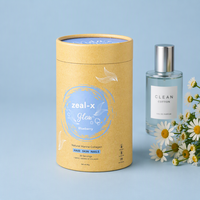 Nouvelle conception 2026 – Boîte d'emballage cosmétique ronde de luxe en gros, boîtes d'emballage personnalisées pour flacons de parfum, tube en papier, boîte cadeau