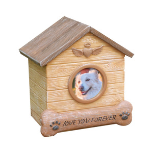 Nuevo producto explosión estilo Vintage urna de madera para mascotas caja de cenizas Retro para mascotas amadas urna de cremación de animales pequeños - Product Image 5