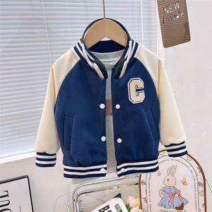 Nuevas chaquetas informales de primavera para niños y niñas, uniformes de béisbol para niños con relleno de algodón, <span class=keywords><strong>ropa</strong></span> para niños al por mayor, <span class=keywords><strong>ropa</strong></span> para bebés - Product Image 2