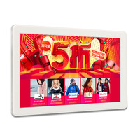 Écran publicitaire de voiture, caddies, écran LCD de siège de voiture, arrière de siège de voiture 32 pouces, affichage Signgae, publicité numérique, écran LCD de voiture