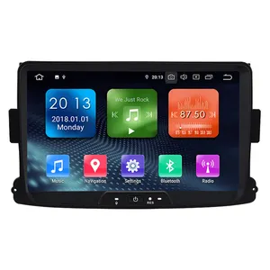 8 "RK PX30 Quad-core Android10.0 2G + 16G רכב סטריאו GPS ניווט 3G DAB + מערכת עבור רנו Dacia