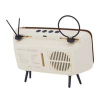Vintage-Stil Desktop-Telefonhalterung für Zuhause und Büro Kreativer Mini-TV Live-Streaming Displayständer Geschenkidee