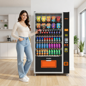 Máquina Expendedora Refrigerada AFEN con Monitoreo Remoto, Soporte <span class=keywords><strong>de</strong></span> <span class=keywords><strong>Prepago</strong></span> y Compra Inteligente para Alimentos, Bocadillos y Bebidas - Product Image 1