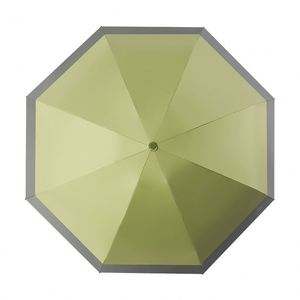 Nuevo Modelo de Paraguas Plegable de Tres Secciones con Colores Contrastantes, Super Resistente al Viento, Tela Pongee 190T, Protección UV, Ideal para Viajes y Regalos - Product Image 4