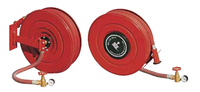 Enrouleur de tuyau d'incendie en PVC durable 30m, valve en laiton flexible, armoire en acier inoxydable, accessoire d'équipement de lutte contre l'incendie, compagnon