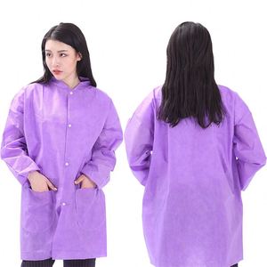 High Quality White Disposable Lab <b>Coat</b> - Product Image 1