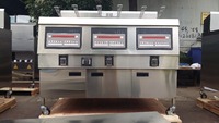 Friteuse à pression 75L Machine à frites au gaz avec panneau d'ordinateur