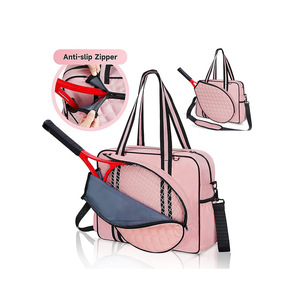 Sac de raquette de tennis en nylon de grande capacité personnalisé directement de l'usine pour le commerce extérieur - Product Image 2
