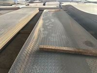 Plat Baja Karbon Q235B 6Mm 10Mm 12Mm 25Mm 20Mm Plat Baja Karbon Lunak MS A36 Plat Baja Karbon Rendah Hitam Canai Panas