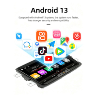 Autoradio Android 8 pouces pour Renault Dacia Captur, écran IPS, montage sur tableau de bord, CarPlay, Android Auto, Wi-Fi intégré, USB, caméra de recul, TV