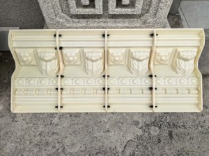 Bê tông mái hiên khuôn mẫu cho biệt thự vỏ/hộp cho mái cornice và tường trang trí, và abs nhựa Roman cột cho căn hộ - Product Image 5