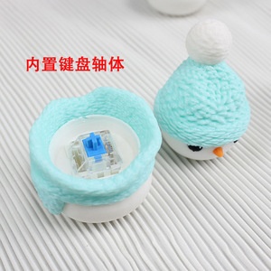 Cute Plastic Snowman <b>Fidget</b> Toy Mini Desk Ornament Winter Gift - Product Image 3