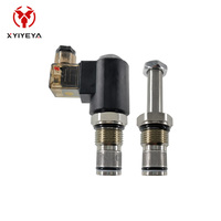 Vanne solénoïde hydraulique à cartouche filetée XYIYEYA SV-12-20, 16 mm de diamètre, à deux positions et deux voies, normalement fermée, pour le déchargeur de pression