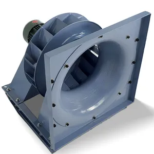Backward-inclined impeller volute-less PF centrifugal blower fan uses AC Motor